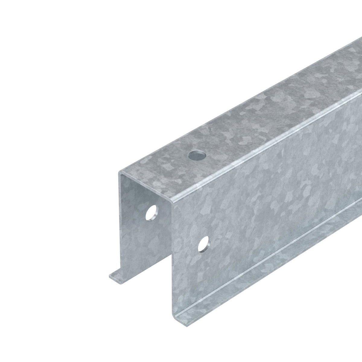 Perfil de estaca para suporte pré-montado Aço Galvanizado por imersão a quente após maquinação zinco