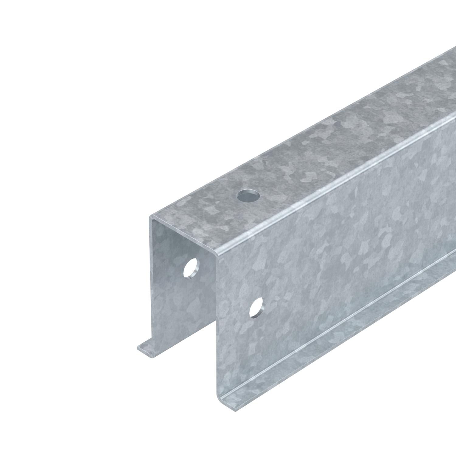 Perfil de estaca para suporte pré-montado Aço Galvanizado por imersão a quente após maquinação zinco