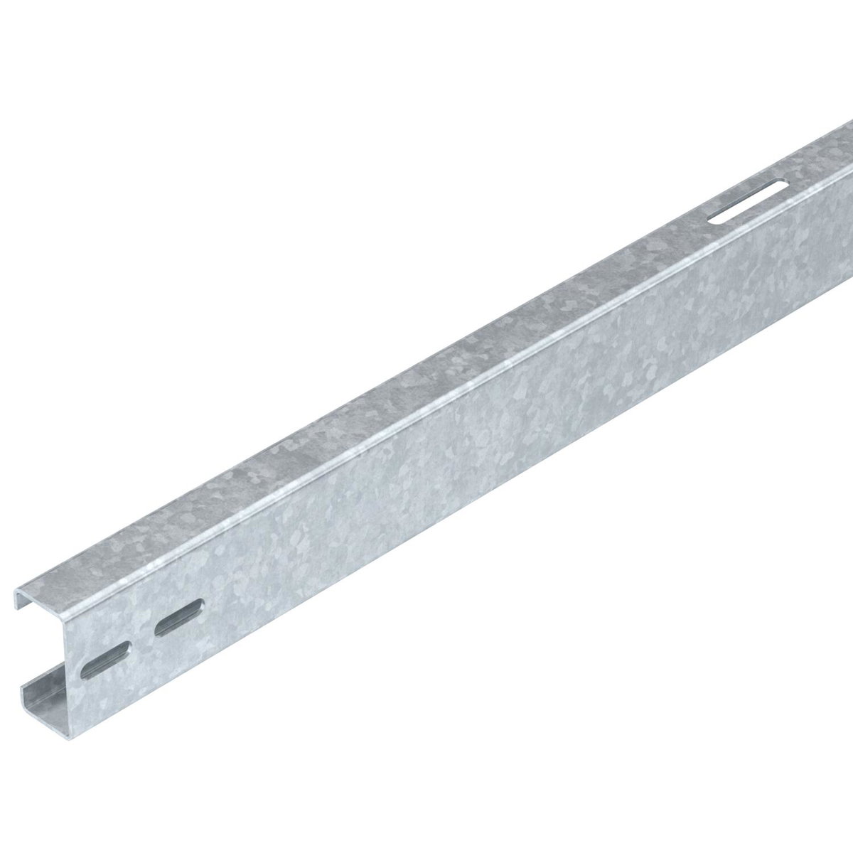 Perfil de estrutura para sistema em espaço aberto 40x80x5270 Aço Galvanizado por imersão a quente após maquinação zinco