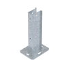 Pé de apoio para fundação de betão
 220x170x408 Aço Galvanizado por imersão a quente após maquinação zinco