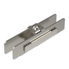 União reta para perfil de estrutura 44x36x160 Aço Galvanização continua zinco/alumínio, Double Dip zinco