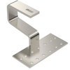 Gancho telhado grandes cargas para sistema telhado inclinado 192x180x130 Aço inoxidável, livre de ferrugem A2 1.4301 recartilhado aço inoxidável