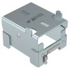 Suporte curto para sistema de telhado plano 86x166x107 Aço Galvanização continua zinco/alumínio, Double Dip zinco
