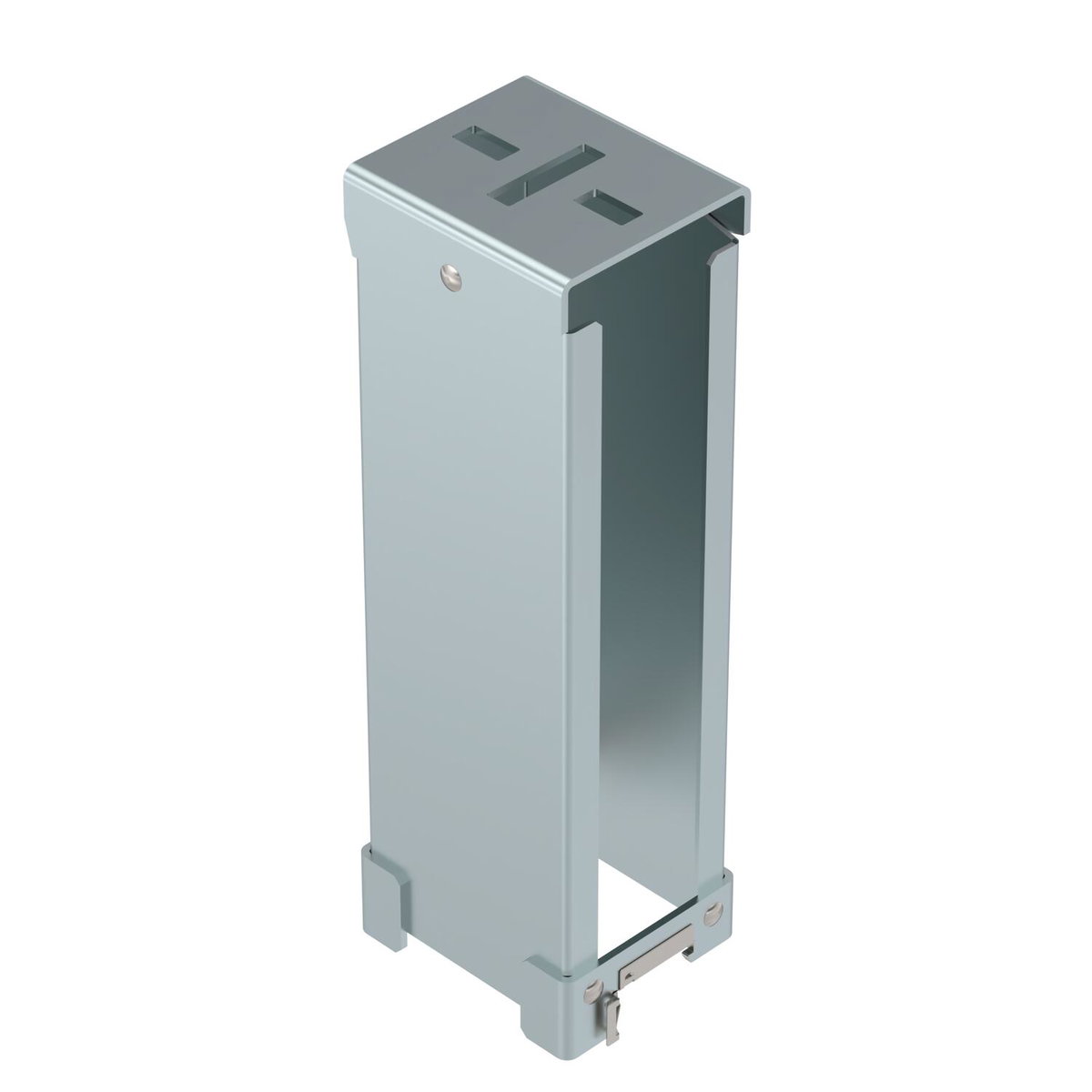Suporte longo para sistema de telhado plano 86x166x300 Aço Galvanização continua zinco/alumínio, Double Dip zinco