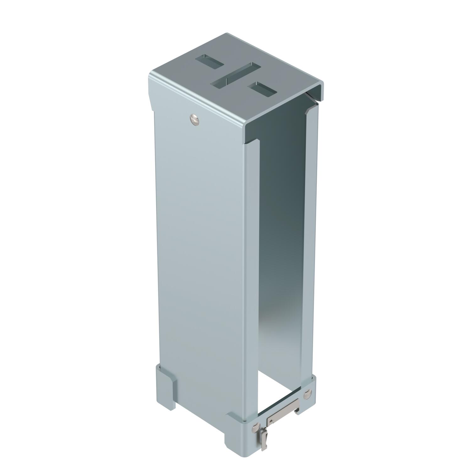 Suporte longo para sistema de telhado plano 86x166x300 Aço Galvanização continua zinco/alumínio, Double Dip zinco