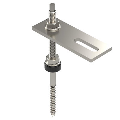 Hanger bolt set for pitched roof system 200x40x27 Aço inoxidável, livre de ferrugem A2 1.4301 aço inoxidável