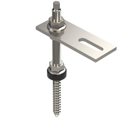 Hanger bolt set for pitched roof system 200x40x30 Aço inoxidável, livre de ferrugem A2 1.4301 aço inoxidável