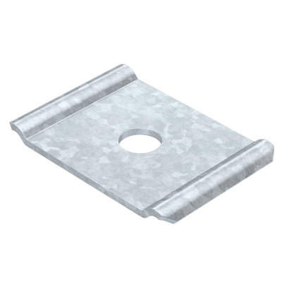 Peça de aperto para parafuso M10 60x40 Aço Galvanizado por imersão a quente após maquinação zinco