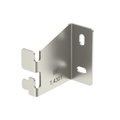 Wall fastening horizontal for C mesh cable tray H65mm Aço inoxidável, livre de ferrugem A2 1.4301 brilhante, pós-tratamento aço inoxidável