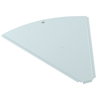 Tampa para ângulo 45° B600mm Aço Galvanização continua zinco/alumínio, Double Dip zinco