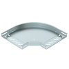 Ângulo 90º para caminho cabos, horizontal 35x200 Aço galvanizado pelo método Sendzimir zinco
