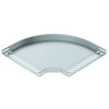 Ângulo 90º para caminho cabos, horizontal 35x300 Aço galvanizado pelo método Sendzimir zinco