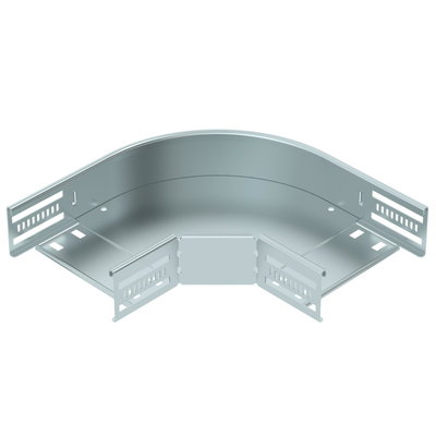 Ângulo 90º para caminho cabos, horizontal 60x150 Aço galvanizado pelo método Sendzimir zinco