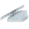 Ângulo variável horizontal 110x500 Aço Galvanizado por imersão a quente após maquinação zinco