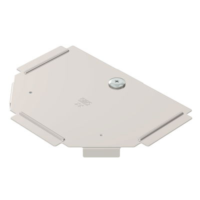 Cover for T piece B100mm Aço inoxidável, livre de ferrugem 1.4301 A2 1.4301 brilhante, pós-tratamento aço inoxidável