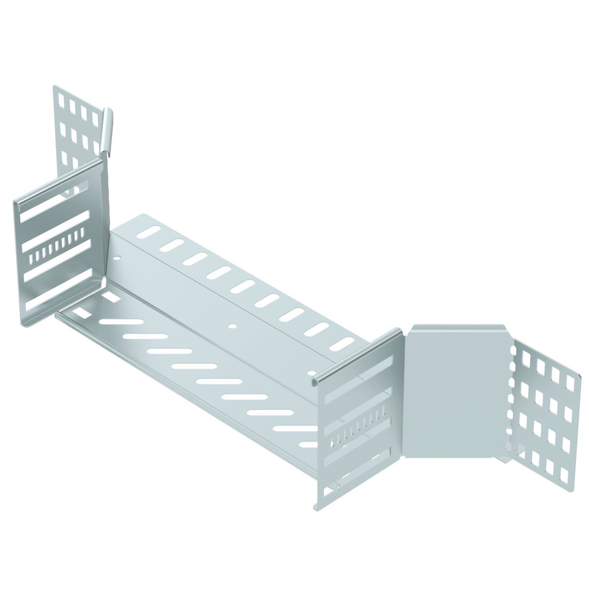 Derivação simples para caminho de cabos em chapa 110x300 Aço galvanizado pelo método Sendzimir zinco