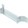 Derivação simples para caminho de cabos em chapa 110x400 Aço galvanizado pelo método Sendzimir zinco