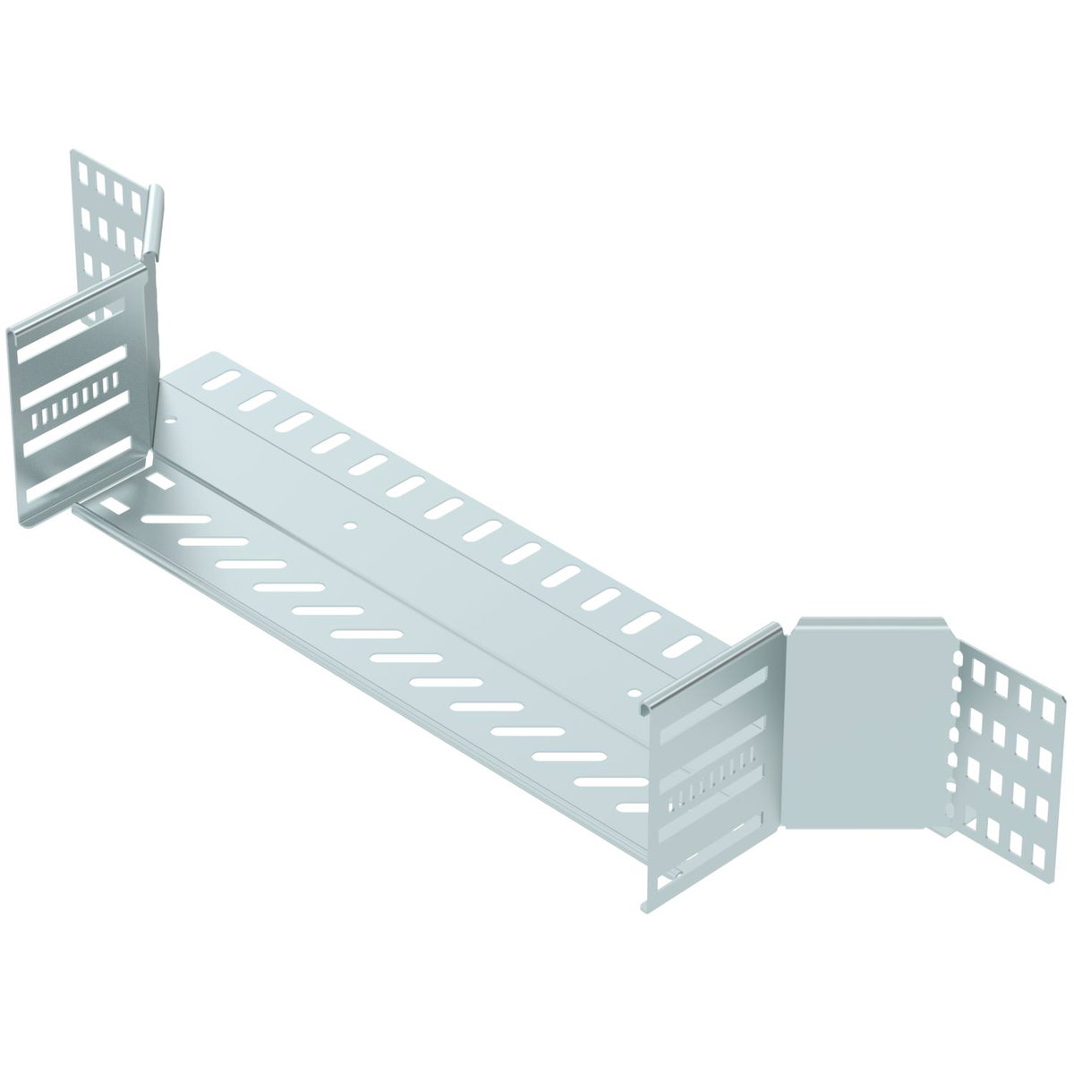 Derivação simples para caminho de cabos em chapa 110x400 Aço galvanizado pelo método Sendzimir zinco
