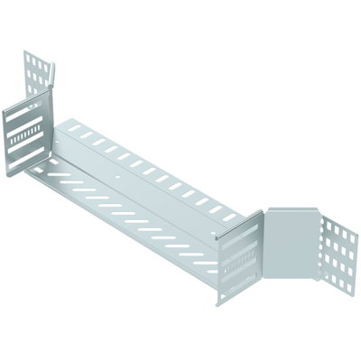 Derivação simples para caminho de cabos em chapa 110x400 Aço galvanizado pelo método Sendzimir zinco