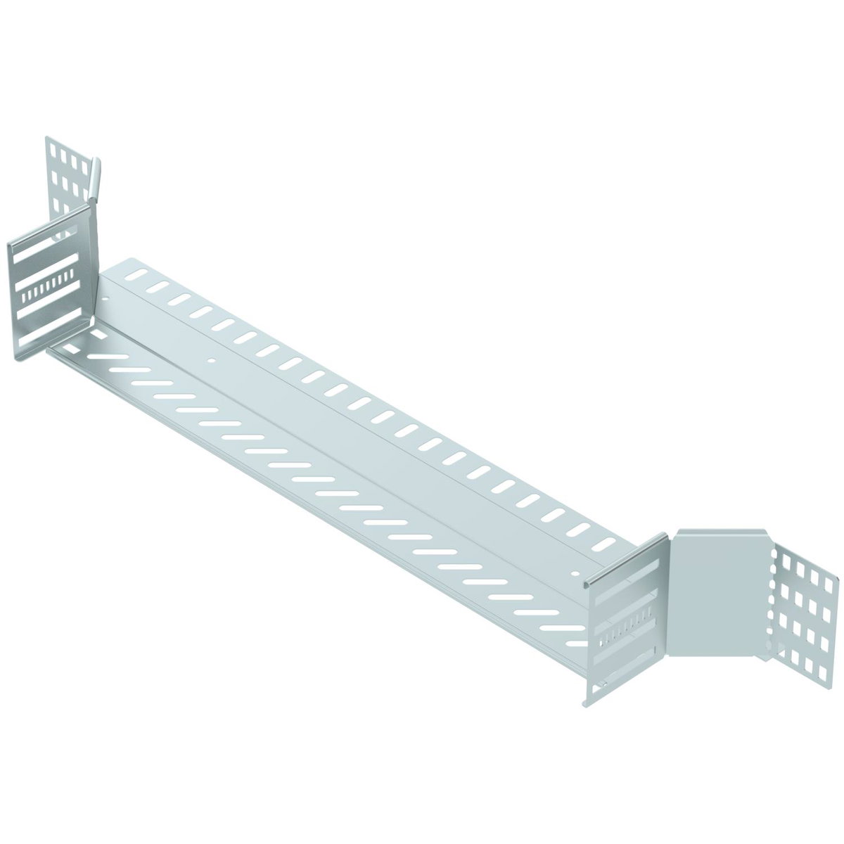 Derivação simples para caminho de cabos em chapa 110x600 Aço galvanizado pelo método Sendzimir zinco