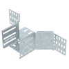 Derivação simples para caminho de cabos em chapa 85x100 Aço Galvanizado por imersão a quente após maquinação zinco
