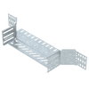 Derivação simples para caminho de cabos em chapa 85x300 Aço Galvanizado por imersão a quente após maquinação zinco