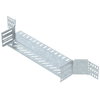 Derivação simples para caminho de cabos em chapa 85x400 Aço Galvanizado por imersão a quente após maquinação zinco