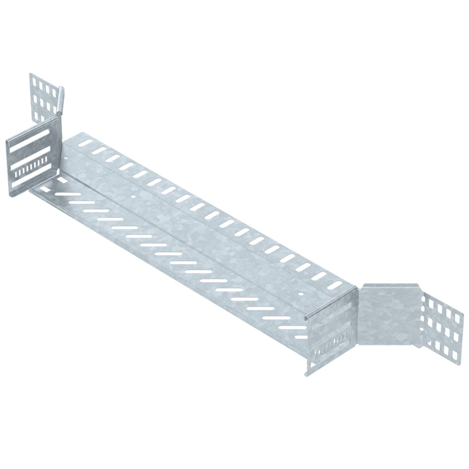 Derivação simples para caminho de cabos em chapa 85x500 Aço Galvanizado por imersão a quente após maquinação zinco