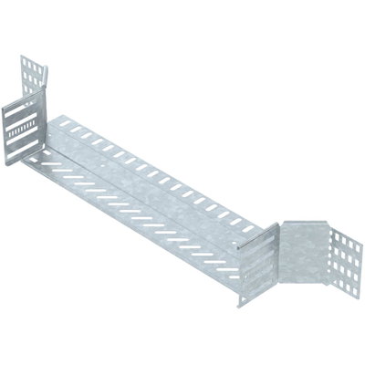 Derivação simples para caminho de cabos em chapa 110x500 Aço Galvanizado por imersão a quente após maquinação zinco