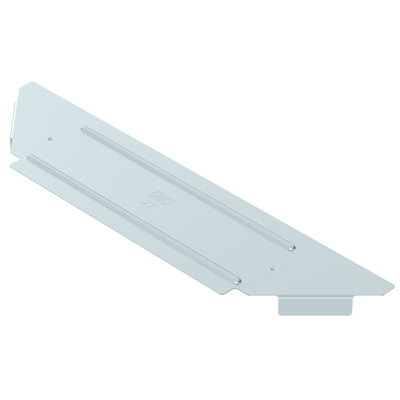 Tampa para derivação simples B200mm Aço Galvanização continua zinco/alumínio, Double Dip zinco