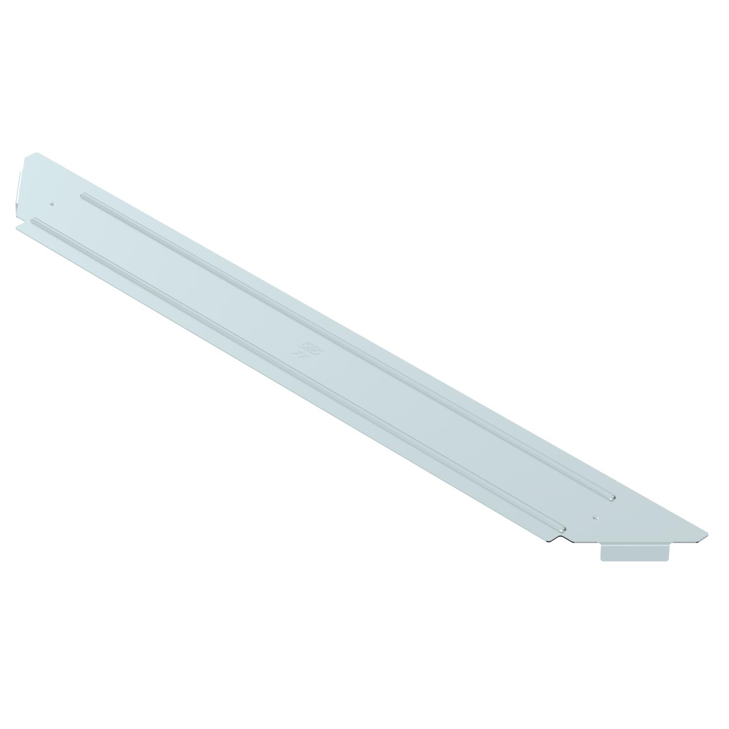 Tampa para derivação simples B500mm Aço Galvanização continua zinco/alumínio, Double Dip zinco