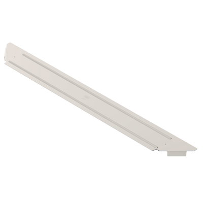 Tampa para derivação simples B500mm Aço inoxidável, livre de ferrugem A2 1.4301 brilhante, pós-tratamento aço inoxidável