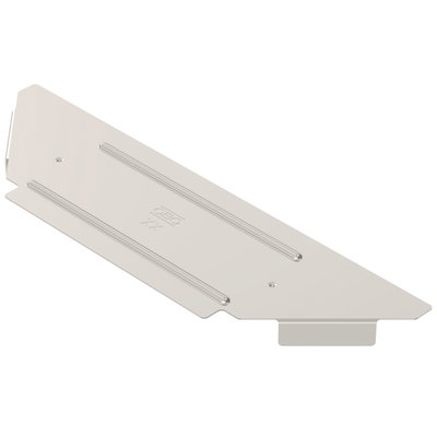 Tampa para derivação simples B150mm Aço inoxidável A4 1.4571 brilhante, pós-tratamento aço inoxidável