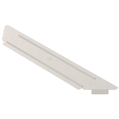 Tampa para derivação simples B300mm Aço inoxidável A4 1.4571 brilhante, pós-tratamento aço inoxidável