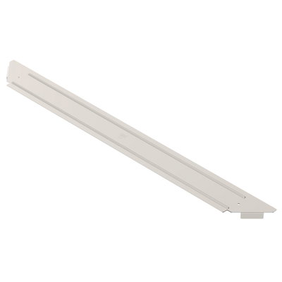 Tampa para derivação simples B600mm Aço inoxidável A4 1.4571 brilhante, pós-tratamento aço inoxidável