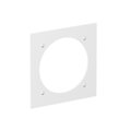 Cover plate 1x CEE 95x95mm Poliamida branco puro RAL 9010