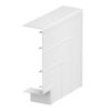 Flat angle hood fitting 200x200x56 Policloreto de vinilo branco puro RAL 9010