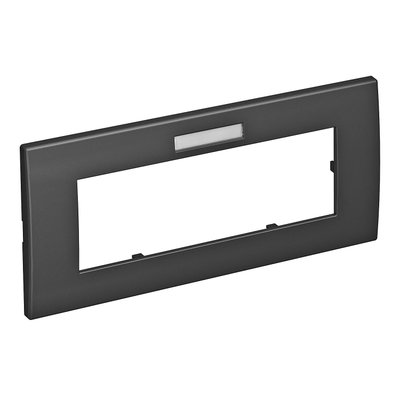 Espelho Modul 45, triplo 84x185mm Policarbonato cinzento antracite RAL 7021