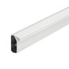 Skirting trunking SL-T Set 20x50 carpet 9010 Policloreto de vinilo branco puro RAL 9010