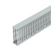 Slotted cable trunking system halogen-free Policarbonato/acrilonitrila-butadieno-estireno cinzento claro RAL 7035