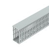Slotted cable trunking system halogen-free Policarbonato/acrilonitrila-butadieno-estireno cinzento claro RAL 7035