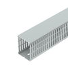 Slotted cable trunking system halogen-free Policarbonato/acrilonitrila-butadieno-estireno cinzento claro RAL 7035