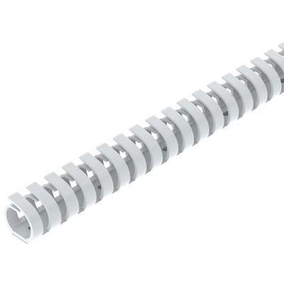 Calha de cablagem VF flex 20mm fita adesiva 9010 Polipropileno branco puro RAL 9010