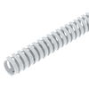 Slotted cable trunking system VF flex 30 mm adh. 9010 Polipropileno branco puro RAL 9010