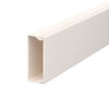 Calha com base perfurada 20x50x2000 Policloreto de vinilo branco puro RAL 9010