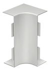 Ângulo interno 60x230mm Policloreto de vinilo branco puro RAL 9010