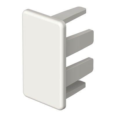 Topo 15x30mm Policloreto de vinilo branco puro RAL 9010