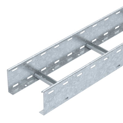 Cable ladder unperforated rung, welded 110x200x3000 Aço Galvanizado por imersão a quente após maquinação 85µm zinco