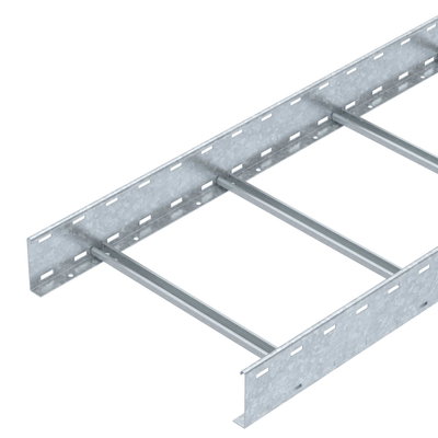 Cable ladder unperforated rung, welded 110x500x3000 Aço Galvanizado por imersão a quente após maquinação 85µm zinco