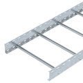 Cable ladder unperforated rung, welded 110x600x3000 Aço Galvanizado por imersão a quente após maquinação 85µm zinco